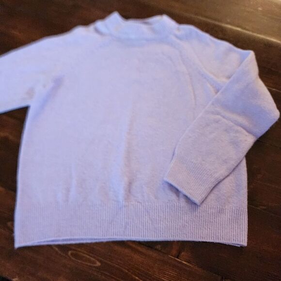 Vince Camuto Womens Lilac Long Sleeve Crew Neck Sweater Size XS - Picture 1 of 9